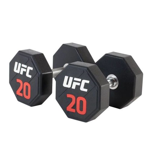 Гантели уретановые UFC Premium UFC-DBPU-8321 34 кг (пара)