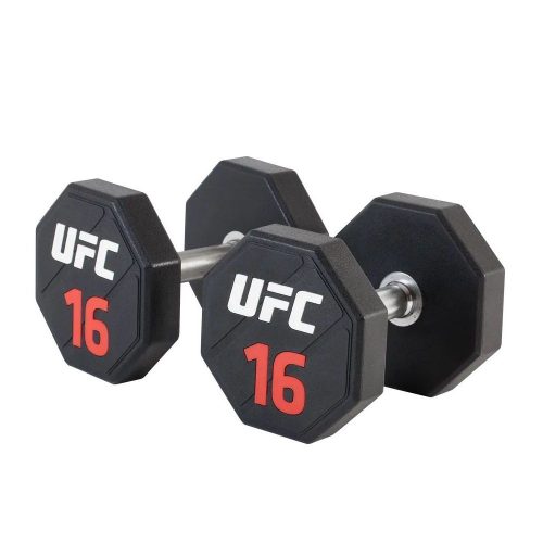 Гантели уретановые UFC Premium UFC-DBPU-8312 16 кг (пара)