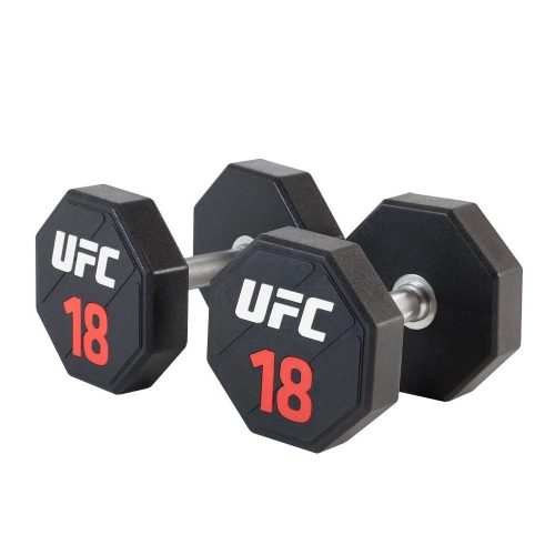 Гантели уретановые UFC Premium UFC-DBPU-8313 18 кг (пара)