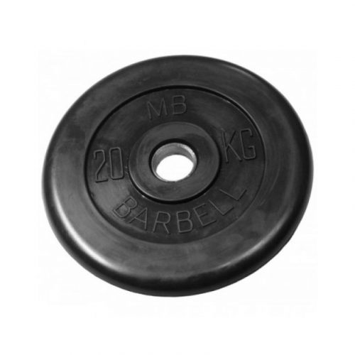 Диск обрезиненный MB Barbell 20 кг (26 мм)