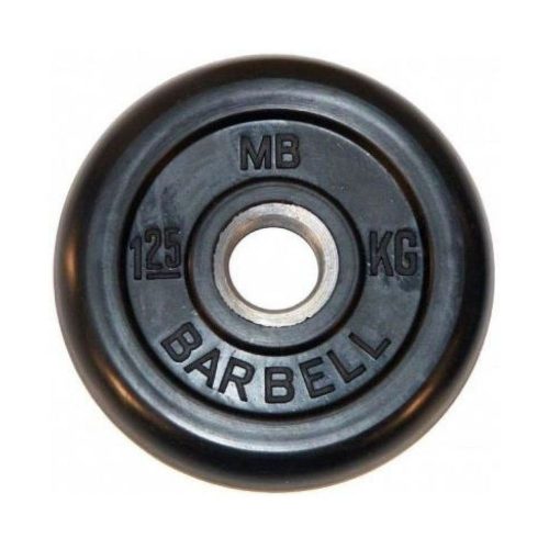 Диск обрезиненный MB Barbell 1.25 кг (31 мм)